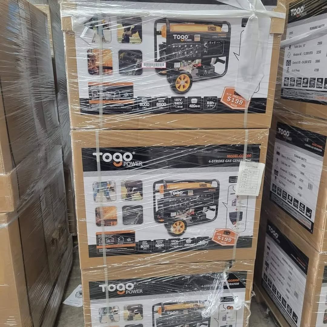 togo power 8000w generator pallet – wholesale togo power 8000w generator pallet – wholesale