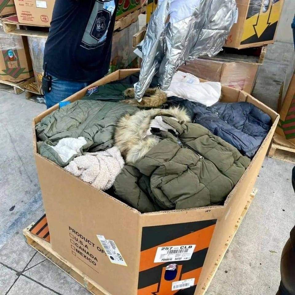 winter jacket pallets winter jacket pallets