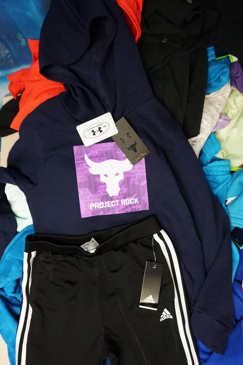 kids nike under armour adidas champion dsg