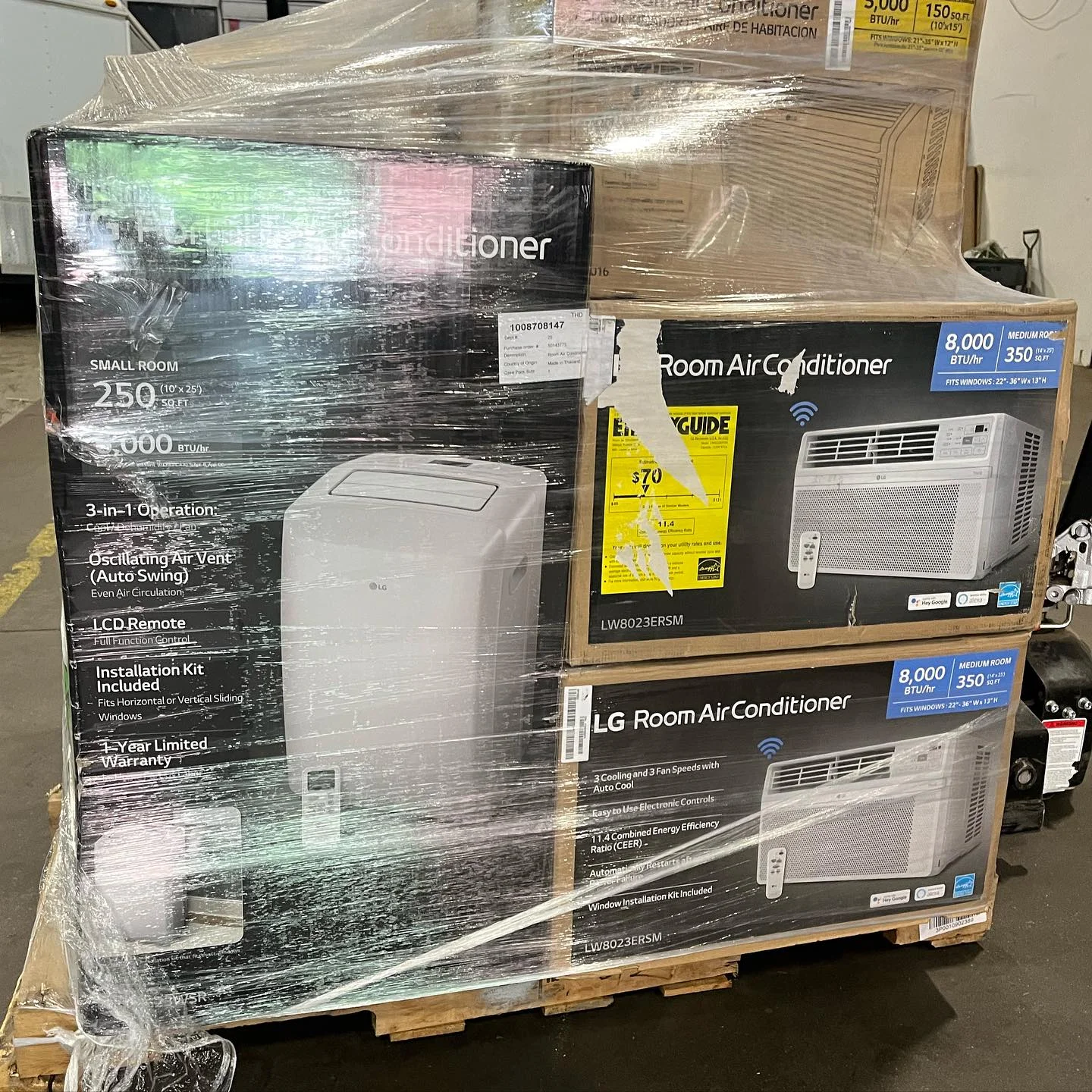 air conditioner liquidation pallets air conditioner liquidation pallets