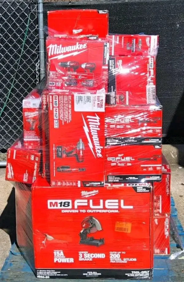 milwuakee tools – pallet milwuakee tools – pallet