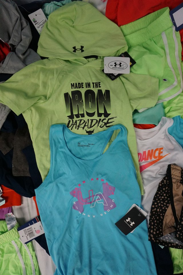 kids under armour nike adidas dsg activewear